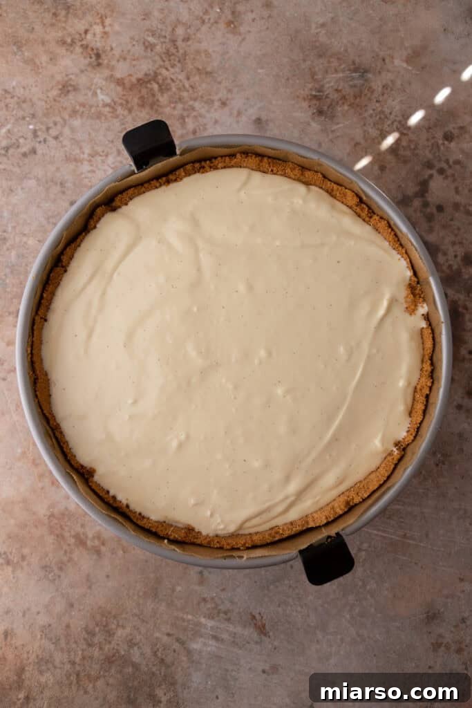 mixed ingredients in a pan