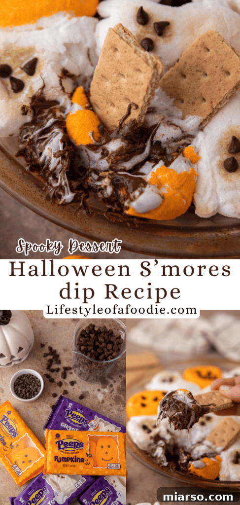 Bewitching Halloween S'mores Dip 15 Halloween S'mores dip recipe