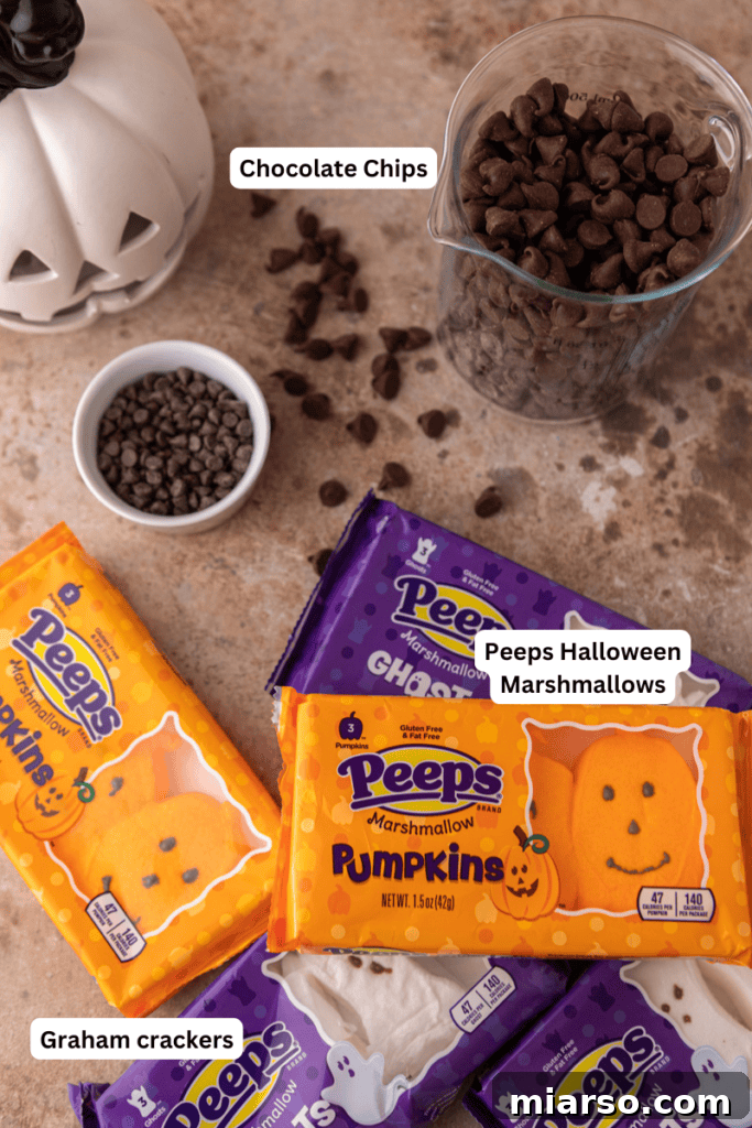 Bewitching Halloween S'mores Dip 3 Halloween S'mores Dip Recipe ingredients