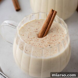 Craft Your Own Creamy Holiday Eggnog 14 homemade eggnog recipe in a glass