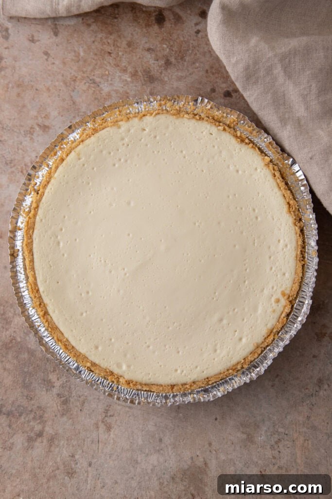baked batter in a pan