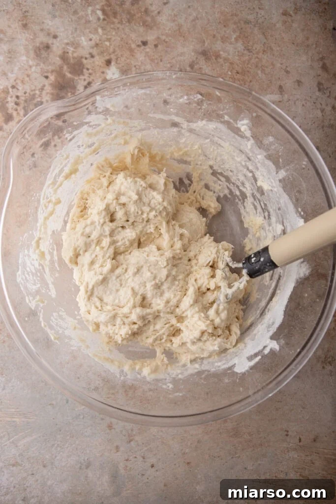 mixed ingredients in a bowl