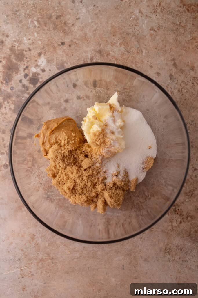 unmixed ingredients in a bowl