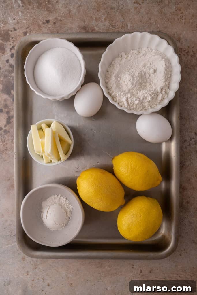 small batch lemon bars recipe
