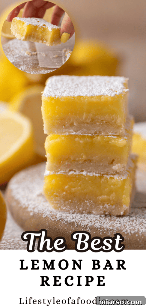 small batch lemon bars
