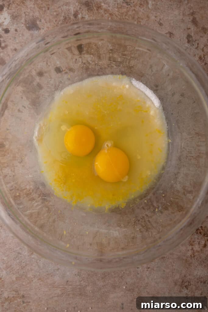 unmixed ingredients in a bowl