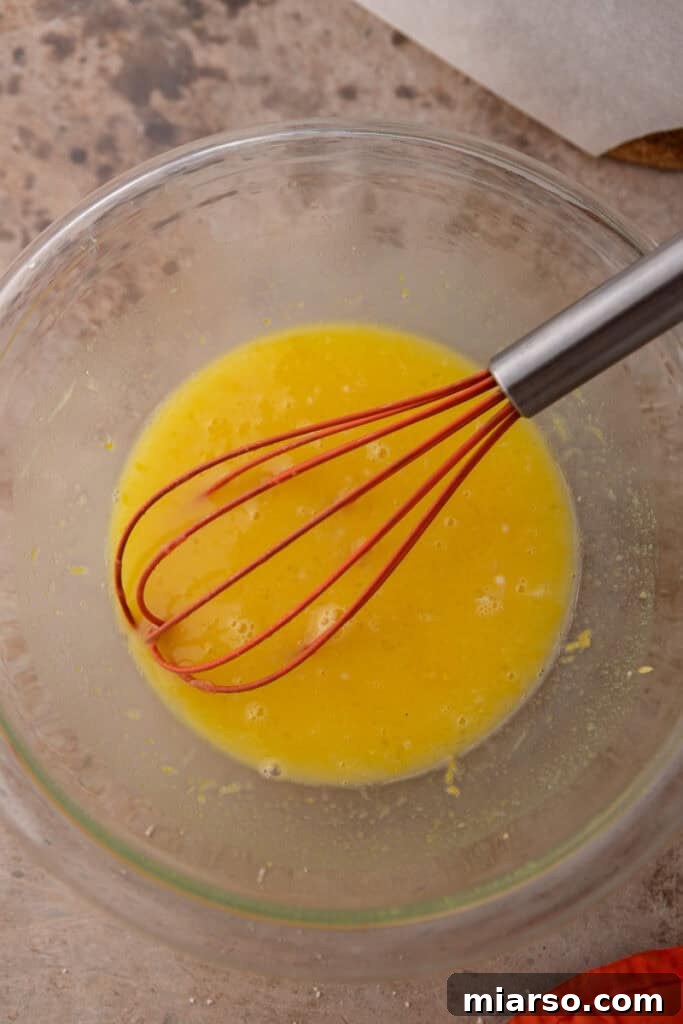 mixed ingredients in a bowl