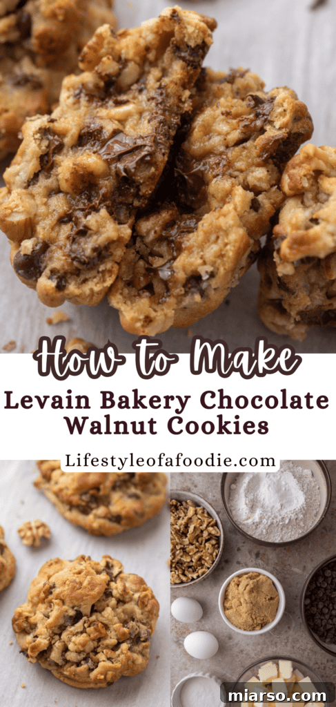 Levain Bakery Chocolate Chip Walnut Cookies