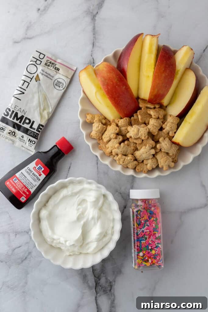 Viral High Protein Dunkaroo Recipe ingredients