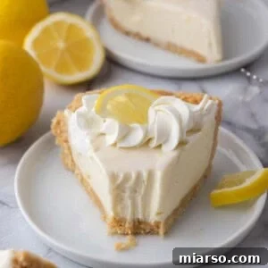 Zesty No Bake Lemon Pie Perfection 15 No Bake Lemon Pie Recipe