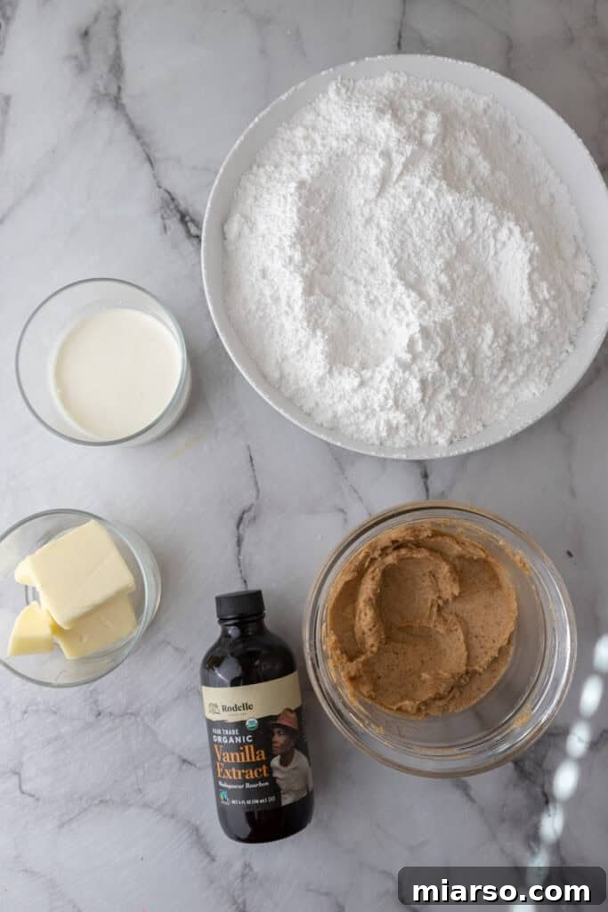 Irresistible Brown Butter Frosting 3 Brown Butter Frosting recipe ingredients