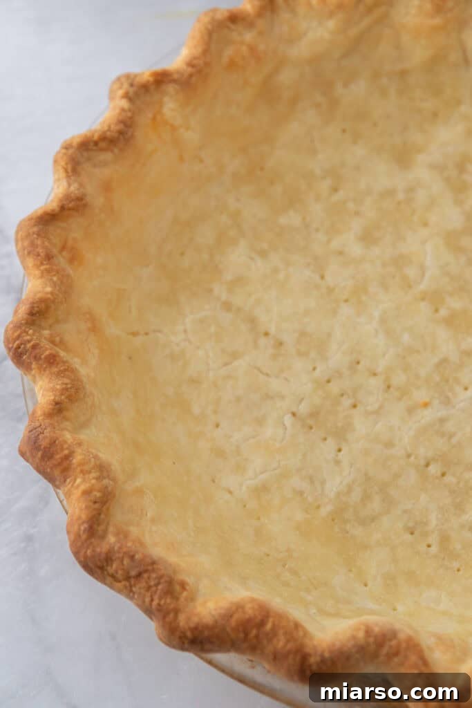 Perfect Flaky Sourdough Discard Pie Crust 4 a baked Sourdough Discard Pie Crust Recipe