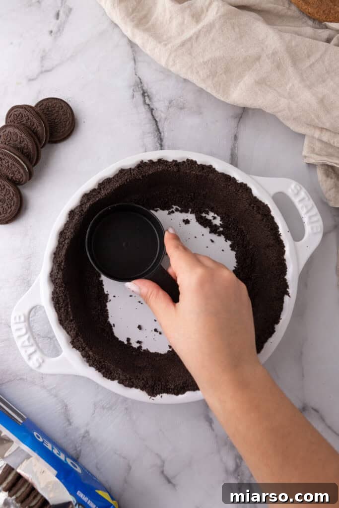 Unlock the Best Oreo Pie Crust Recipe 8 ingredients in a dish