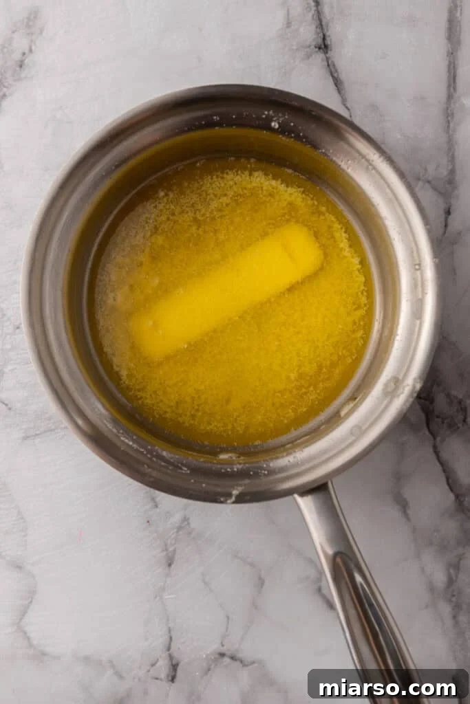 butter in a pot