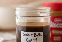 Biscoff Cookie Butter Latte Syrup