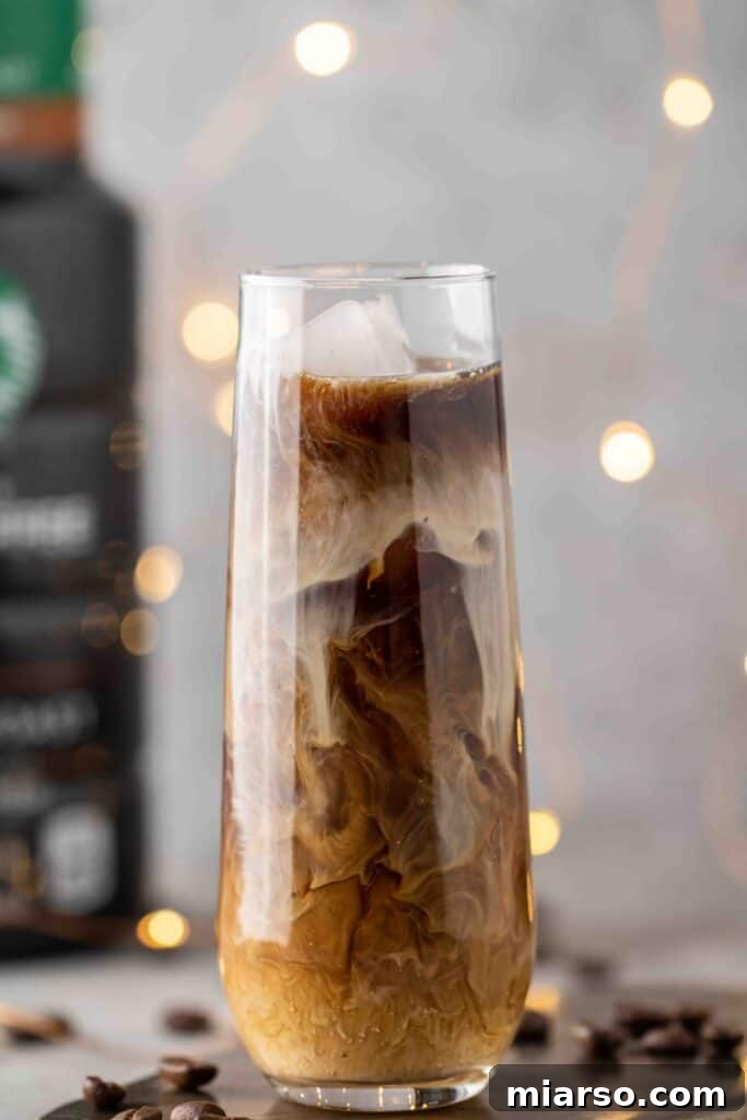Homemade Starbucks Vanilla Sweet Cream Cold Brew