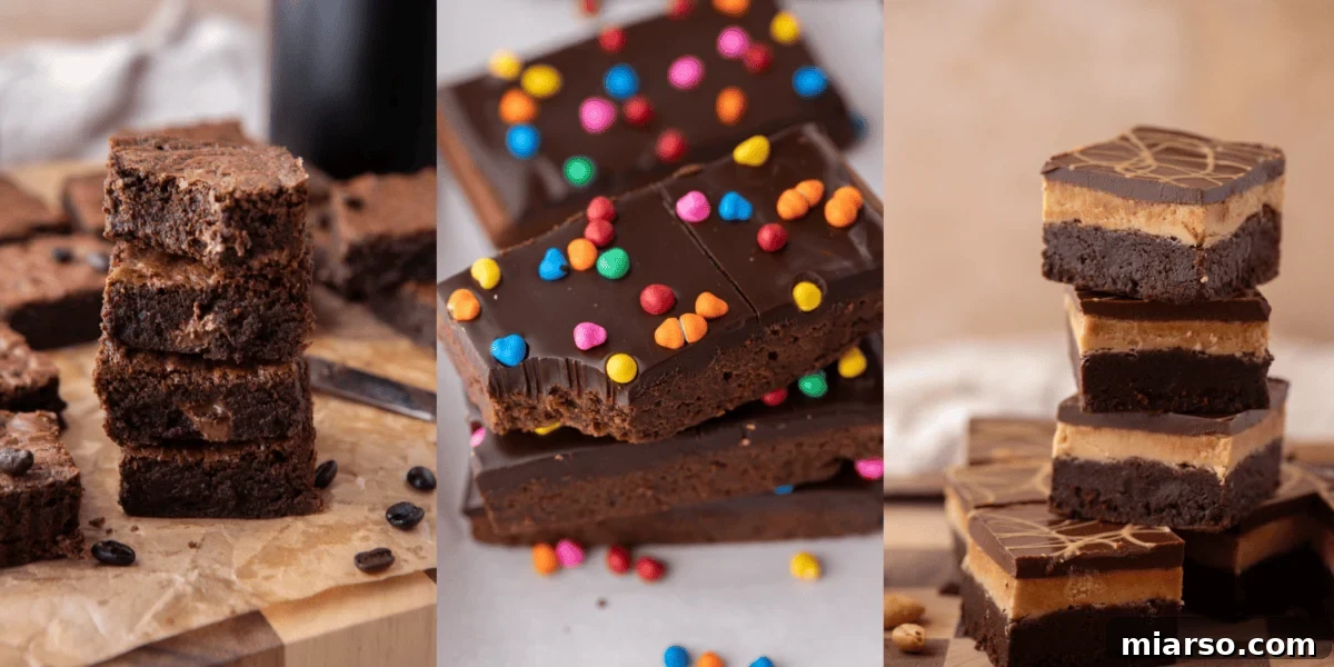 Homemade Brownie Recipes - A comprehensive guide to making the best fudgy brownies and blondies from scratch
