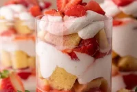 Mini Strawberry Shortcake Trifle Cups Recipe