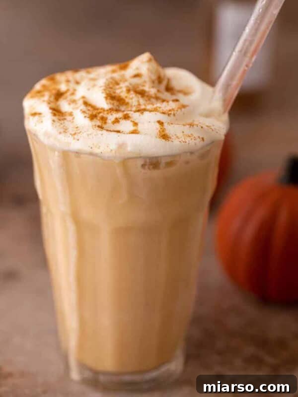 Make a Copycat Starbucks Pumpkin Spice Latte at Home 10 Starbucks Pumpkin Spice Frappuccino
